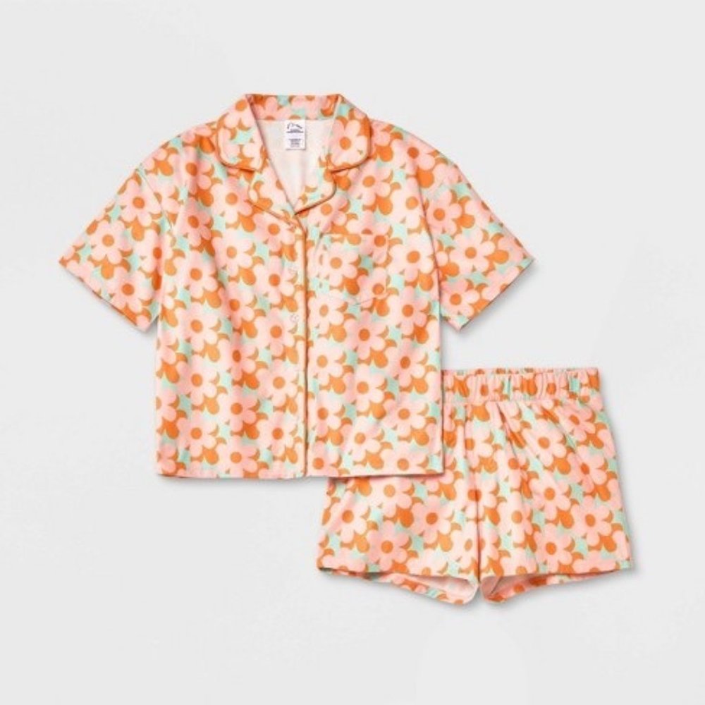 Girls' Coat Pajama Set - art class™